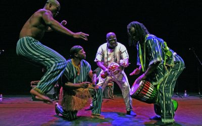Juillet 2014 – Stages de danse africaine avec Amédé Nwatchok