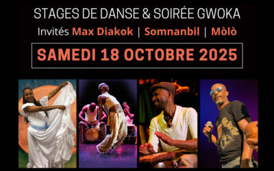 Samedi 18 octobre 2025 – Stages de danse & Soirée GWOKA